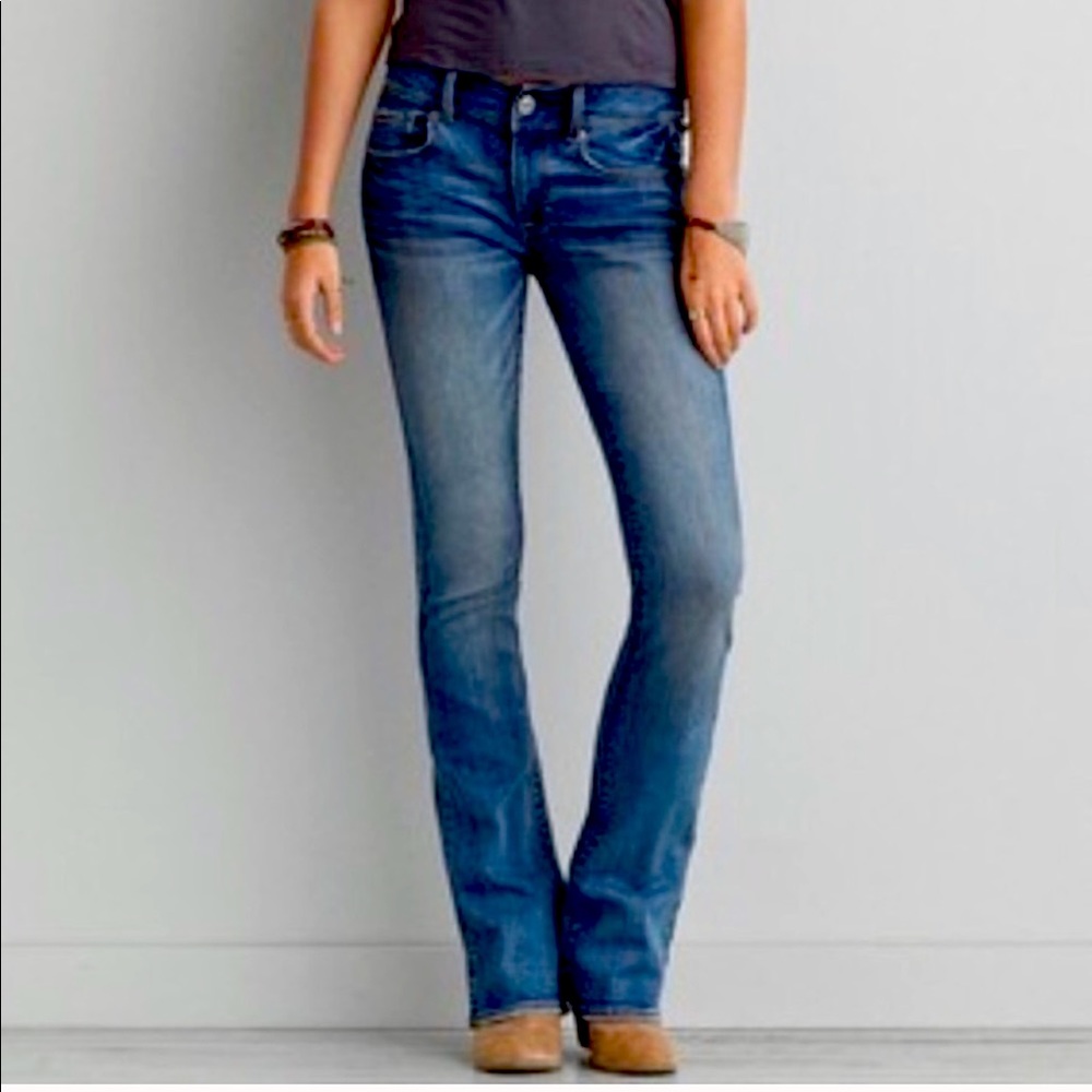 American Eagle True Boot Jeans Size 4